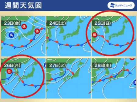 2023년 장마기간