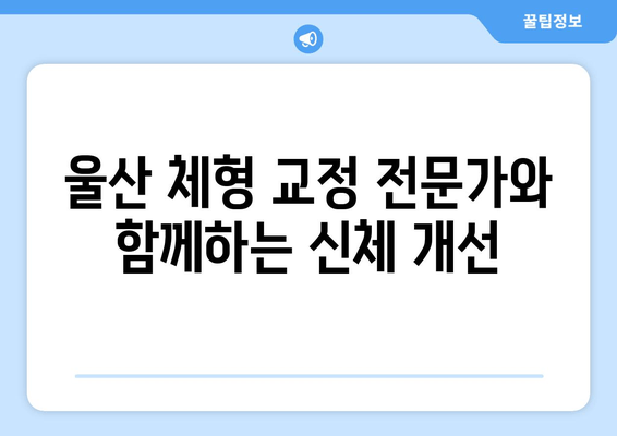 울산 체형 교정|  신체 상태 개선을 위한 자세 교정법 | 바른 자세, 건강한 삶, 울산 체형 교정 전문