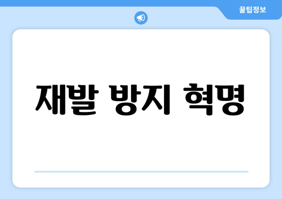 재발 방지 혁명