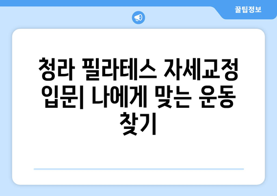 청라 필라테스 자세교정 입문| 나에게 맞는 운동 찾기 | 자세 교정, 필라테스, 청라, 초보자