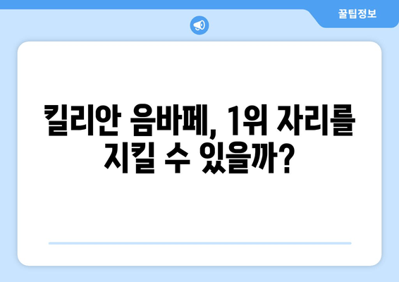 유로 2024, 누가 최고일까? | 선수 가치 순위 TOP 10 공개!