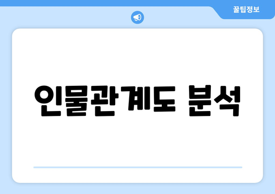 인물관계도 분석