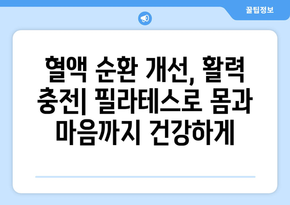 대치동 필라테스| 올바른 자세 교정과 혈액 순환 개선 | 체형 교정, 통증 완화, 근력 강화