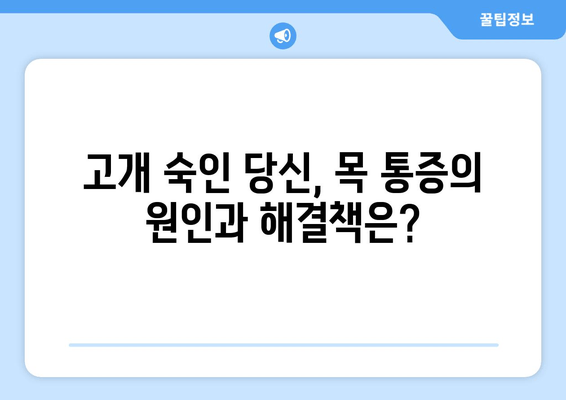 양재역 거북목 자세 교정 전문가에게 배우는 3가지 해결 솔루션 | 거북목, 목 통증, 자세 교정, 양재역