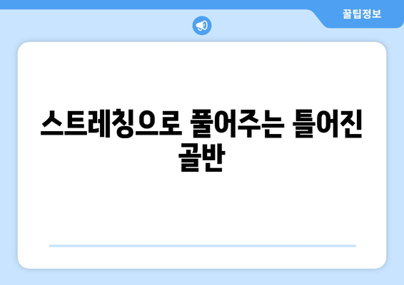 틀어진 골반 교정, 증상과 도움되는 자세까지 완벽 가이드 | 골반 불균형, 통증, 운동, 스트레칭