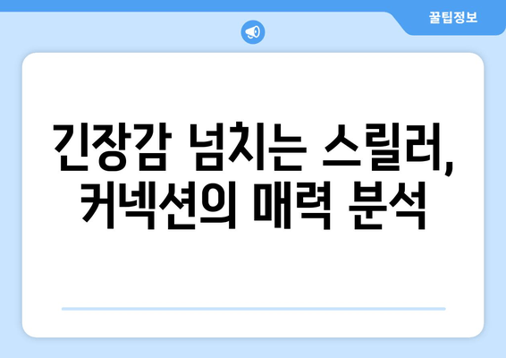 영화 "커넥션" 완벽 분석| 줄거리, 등장인물, 출연진 소개 | 스릴러, 범죄, 추격, 드라마