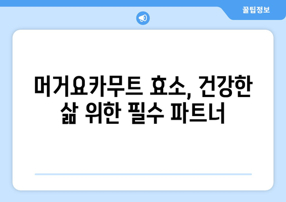 머거요카무트 효소| 효능과 추천사항 | 건강, 면역, 소화 개선