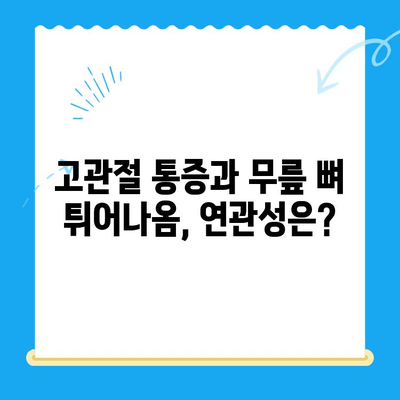 무릎 뼈 고위 증상| 의자에 앉을 때의 불편감, 원인과 해결책 | 무릎 통증, 앉기 힘들 때, 고관절 통증, 무릎 뼈 튀어나옴