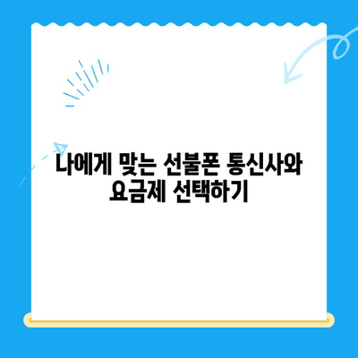 신용불량자도 OK! 선불폰 개통 완벽 가이드| 자세한 안내 | 신용불량, 선불폰, 통신사, 개통 방법, 주의사항