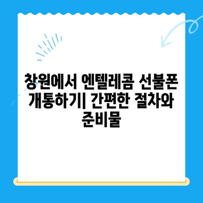 창원 선불폰 개통 & 엔텔레콤 유심 완벽 가이드 |  선불폰 개통 절차, 요금제 비교, 유심 정보