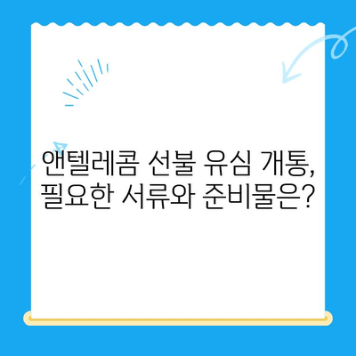 편의점에서 앤텔레콤 선불 유심 개통하기| 단계별 가이드 | 선불 유심, 앤텔레콤, 편의점 개통, 요금제