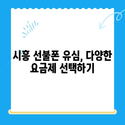 시흥 선불폰 개통| 유심으로 편리하게 통신 시작하기 | 시흥 선불폰, 유심 개통, 저렴한 통신