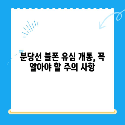 분당선 불폰 유심 개통 & 사용 가이드| 단계별 설명 및 주의 사항 | 분당선, 불량폰, 유심, 개통, 사용법, 팁