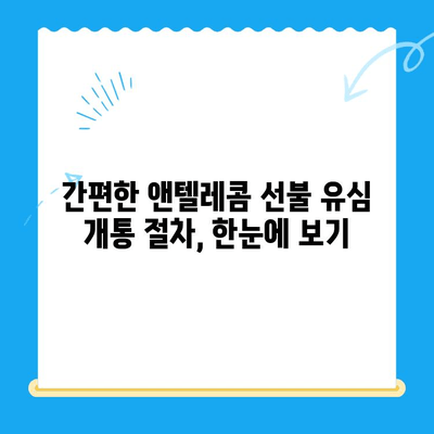 편의점에서 앤텔레콤 선불 유심 개통하고 바로 사용하기|  가이드 | 선불 유심, 개통, 사용, 앤텔레콤