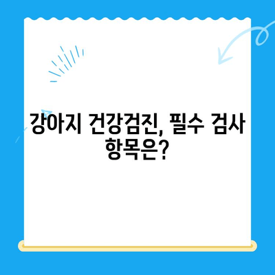 VIP동물의료센터 강아지 건강검진| 꼼꼼하게 살펴보는 필수 검사 항목 & 팁 | 반려견 건강, 예방 접종, 건강검진, VIP동물의료센터