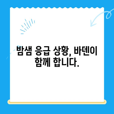 광주 24시 바덴동물메디컬센터 방문 후기| 밤낮없이 지켜주는 든든한 동물병원 | 24시 응급진료, 친절한 의료진, 반려동물 건강