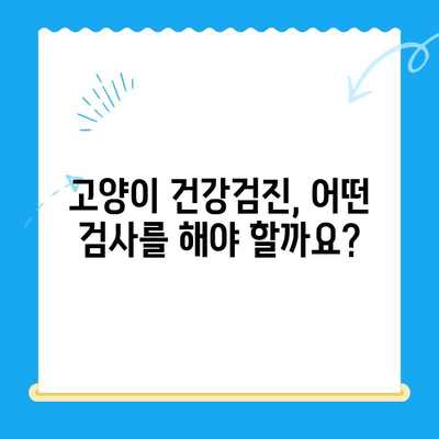 고양이 건강검진의 중요성| 폴 동물병원에서 알려드리는 필수 검사 & 건강 관리 팁 | 고양이 건강, 건강검진, 예방접종, 폴 동물병원