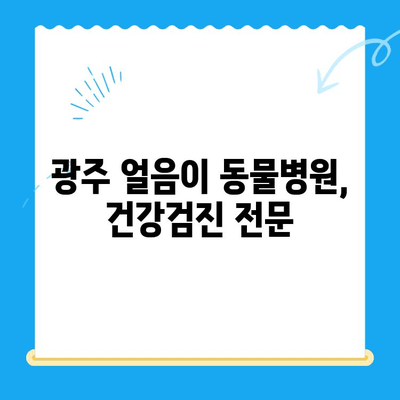 광주 얼음이 동물병원 강아지 건강검진 일지| 꼼꼼한 체크리스트와 상세 기록 | 건강검진, 강아지, 동물병원, 광주