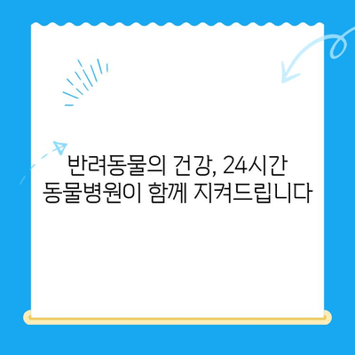 갑기저와 쿠싱 증후군, 24시간 동물병원이 답입니다! | 응급 상황, 치료, 동물병원 찾기