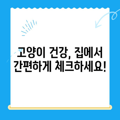 고양이 건강 체크 완벽 가이드| 24시간 동물병원 검진 & 집에서 할 수 있는 7가지 체크리스트 | 고양이 건강, 건강검진, 동물병원, 집에서 체크