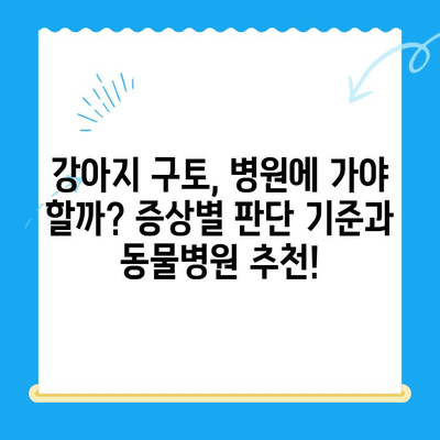 강아지 구토, 원인부터 치료비까지| 24시 동물병원 MRI | 강아지 구토, 응급처치, 동물병원 추천, 치료비용