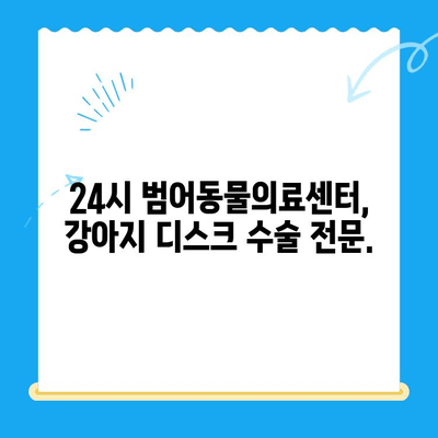 강아지 디스크 검진, 대구 24시 전문 동물병원에서 안전하게! | 24시범어동물의료센터, 디스크 증상, 진료, 치료, 수술