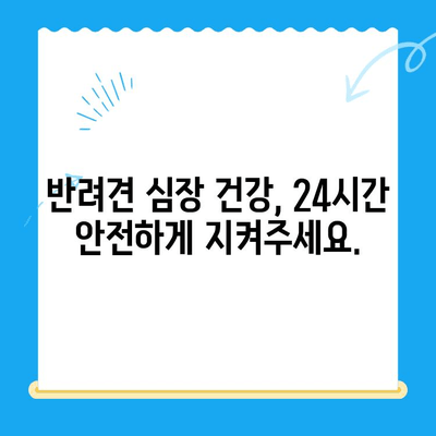 부산 24시간 동물병원 반려견 심장검사| 긴급 상황 대처 가이드 | 심장병, 응급 진료, 24시 동물병원, 부산