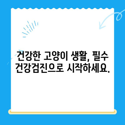 고양이 건강 지키기, 24시 폴 동물병원과 함께하는 필수 건강검진 | 고양이 건강검진, 24시 동물병원, 건강관리, 예방접종, 건강상태 확인