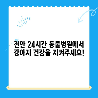 천안 24시간 동물병원 강아지 건강검진| 믿을 수 있는 진료와 친절한 서비스 | 천안 동물병원, 강아지 건강검진, 야간 진료, 24시간 운영