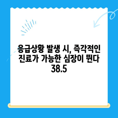 심장질환 반려견, 24시간 응급 진료 가능한 동물병원 