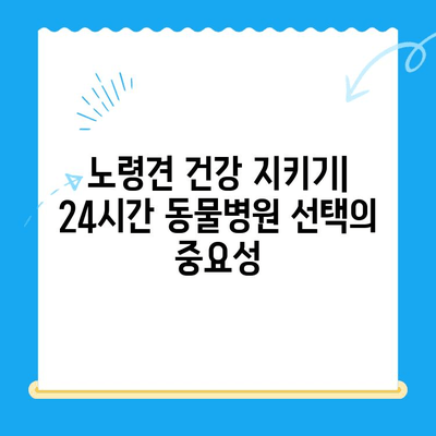 성북구 24시간 동물병원 노견 강아지 혈액검사 후기| 상세 경험 공유 | 노령견 건강, 혈액검사, 동물병원 추천