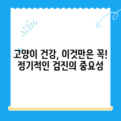 고양이 건강 체크 가이드| 집에서 할 수 있는 간단한 검진 & 동물병원 검진 | 고양이 건강, 건강 체크, 동물병원, 검진, 팁