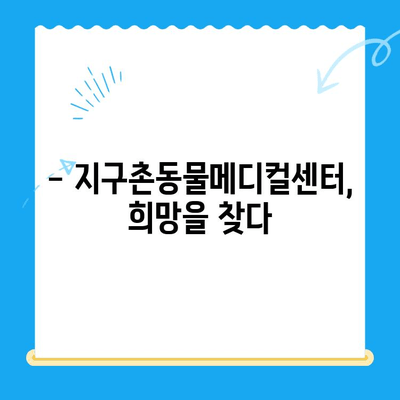 강아지 청색증 치료 후기| 지구촌동물메디컬센터에서 만난 희망 | 청색증 증상, 치료 과정, 회복 이야기