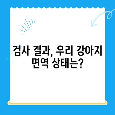 노견 강아지 면역력 검사 후기| 건강 지키기 위한 필수 정보 | 노령견, 건강 관리, 면역력 강화