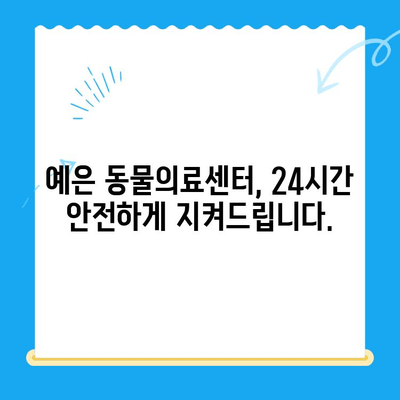 24시 응급 진료 가능! CT 장비 보유한 "예은 동물의료센터" | 동물병원, 응급진료, CT, 예은 동물의료센터