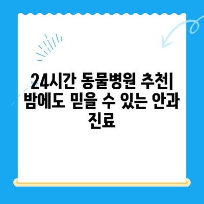 24시간 동물병원 강아지 안과 검진 후기| 밤샘 진료 경험 공유 | 안과 검진, 응급 진료, 동물병원 추천