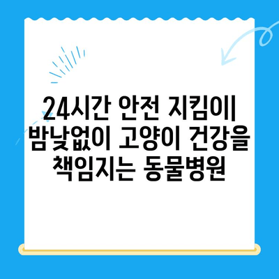 고양이 건강 체크 가이드| 24시 동물병원 검진 | 고양이 건강, 건강검진, 동물병원, 24시 응급