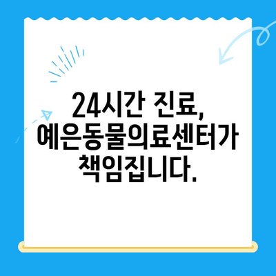 강남 24시 동물병원, 예은동물의료센터| 믿음직한 24시간 진료 | 응급, 야간 진료, 동물병원 추천, 강남