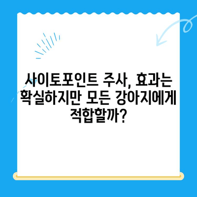 강아지 아토피 피부염 치료, 사이토포인트 주사 효과는? | 아토피, 피부염, 사이토포인트, 효과, 치료, 평가