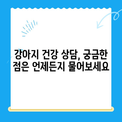 강아지 건강검진 타임| 대전 타임동물메디컬센터에서 건강 지키기 | 강아지 건강검진, 대전 동물병원, 건강 상담, 예방 접종