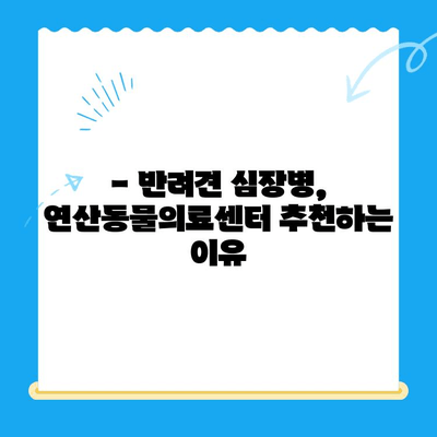 부산 연산동물의료센터 반려견 심장검사 후기| 상세 경험 공유 | 심장병, 진료 후기, 동물병원 추천