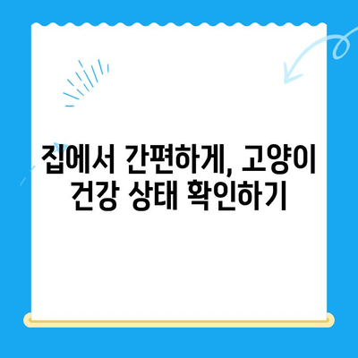 고양이 건강 체크 가이드| 24시 동물병원 검진 & 집에서 할 수 있는 5가지 방법 | 고양이 건강, 건강 체크, 동물병원, 건강 관리, 집에서 관리