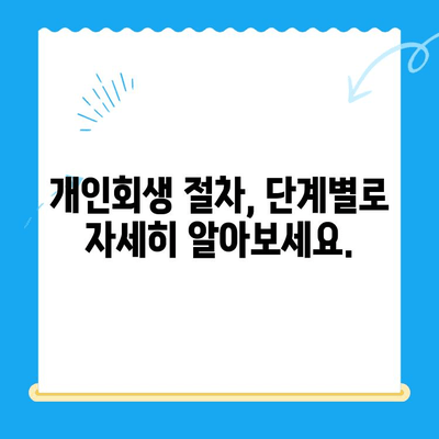 개인회생 신청, 이렇게 하면 됩니다! | 서류 목록, 절차, 성공 전략 완벽 가이드
