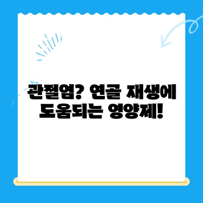 관절 건강 지키는 영양제 완벽 가이드| 연골 보호 효과 높이는 5가지 추천 | 관절염, 연골 재생, 건강 기능 식품, MSM, 글루코사민