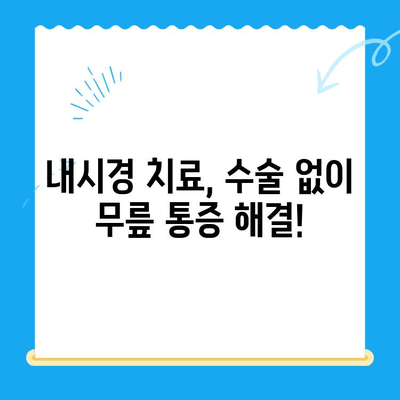 노원구 퇴행성 무릎관절염, 내시경 치료 옵션|  나에게 맞는 선택은? | 무릎 통증, 관절 내시경, 비수술 치료, 노원구 정형외과