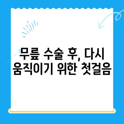 무릎 수술 후 건강한 무릎 되찾기| 단계별 운동 가이드 | 재활 운동, 무릎 통증 완화, 관절 건강