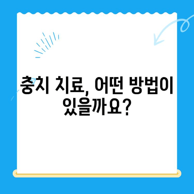 충치 치료 비용, 이제 궁금하지 않아요! | 치과, 비용 확인, 치료 견적, 정보