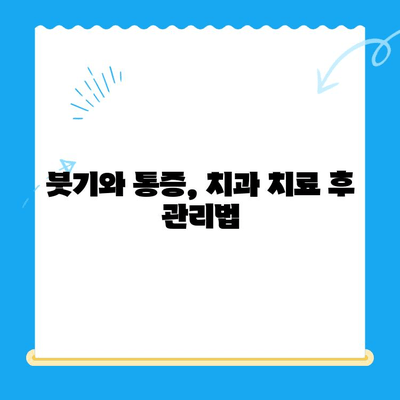 치과 치료 후 관리 가이드| 안전하고 건강한 미소를 위한 7가지 팁 | 치아 건강, 회복, 관리, 주의사항