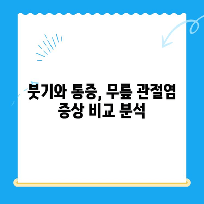 무릎 관절염 vs 류마티스 관절염| 증상, 원인, 치료 차이점 비교 | 관절 통증, 염증, 진단, 관리