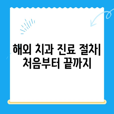 해외 거주자를 위한 치과 치료 완벽 가이드 | 보험, 비용, 진료 절차, 추천 정보